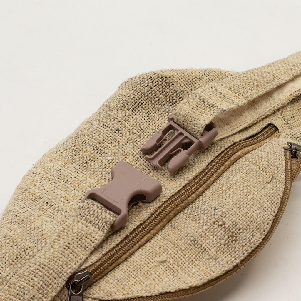 Sac Banane en Chanvre Extra Pur – 100 % Hemp | Artisanal Népal