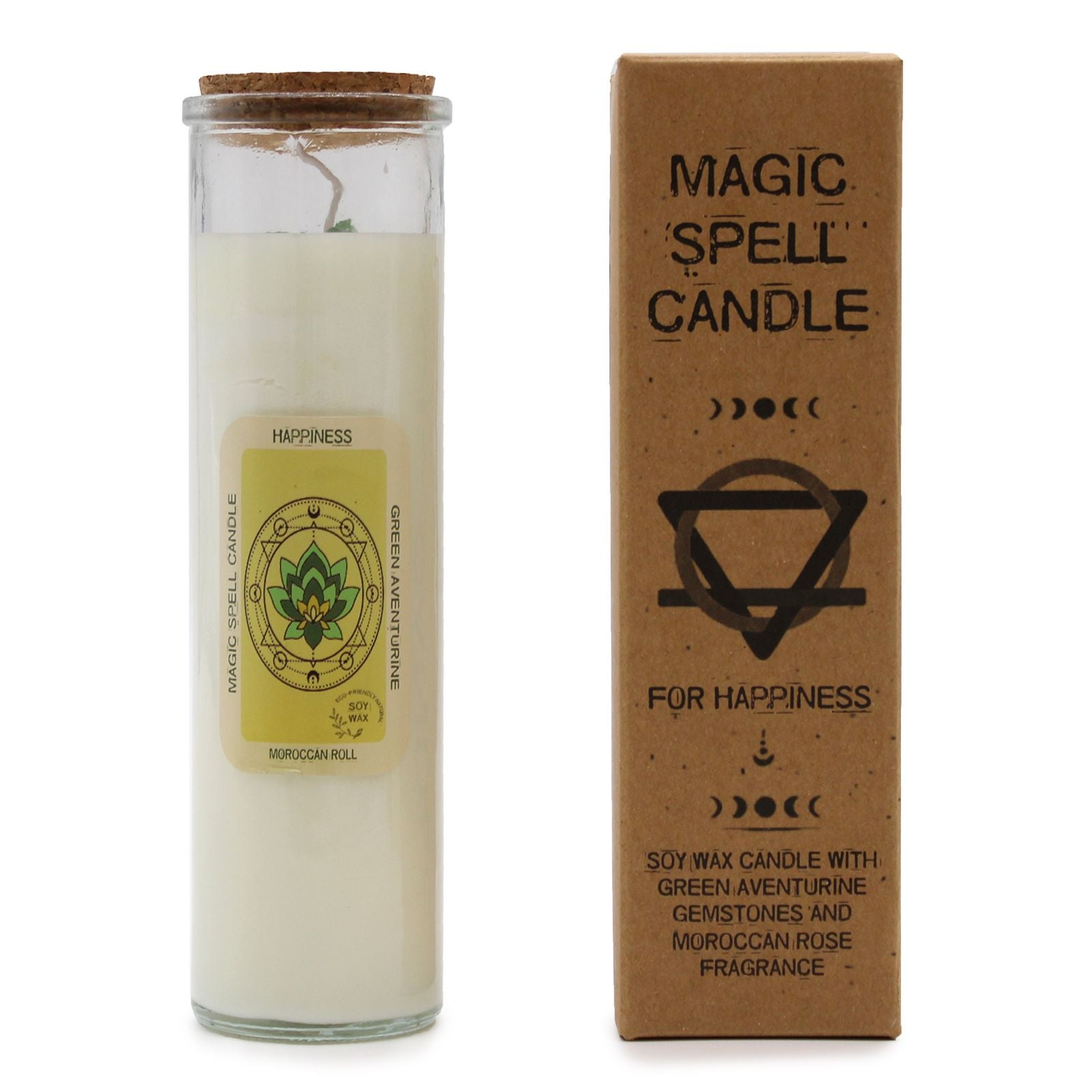 Bougie Magique Bonheur – Magic Spell Candle Happiness