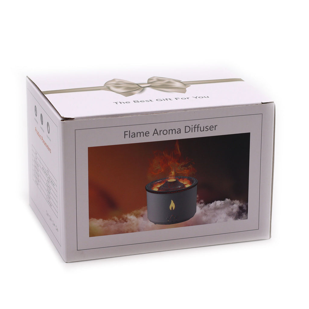 * Diffuseur d’arômes effet volcan 360 ml – Format moyen – Sur secteur – Deux couleurs