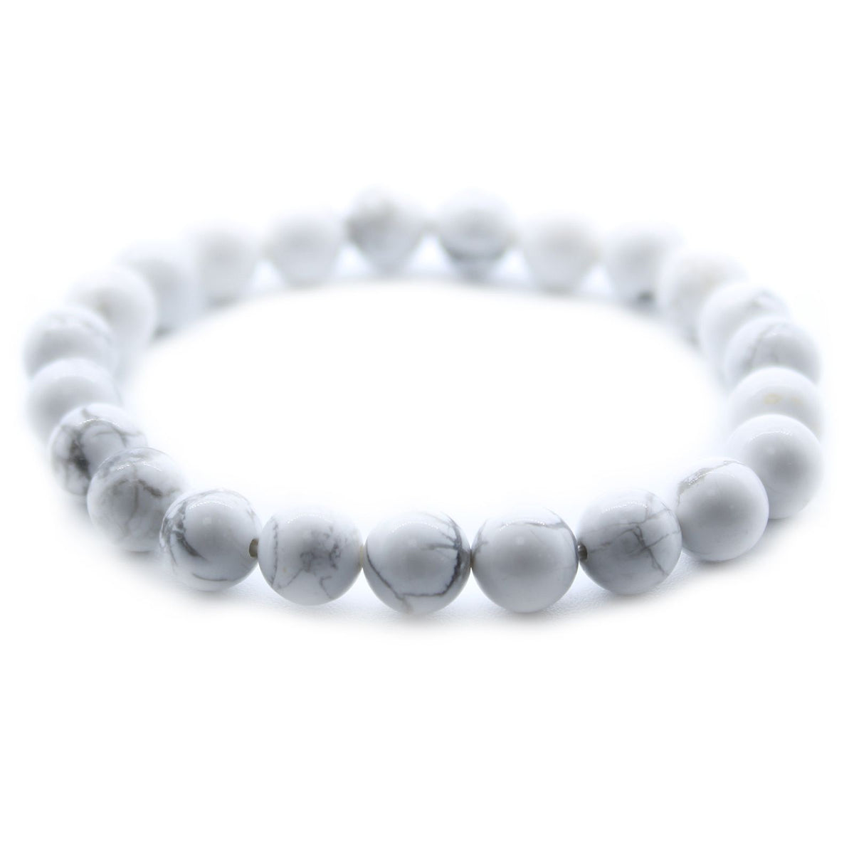* Bracelet Power – Jaspe Blanc