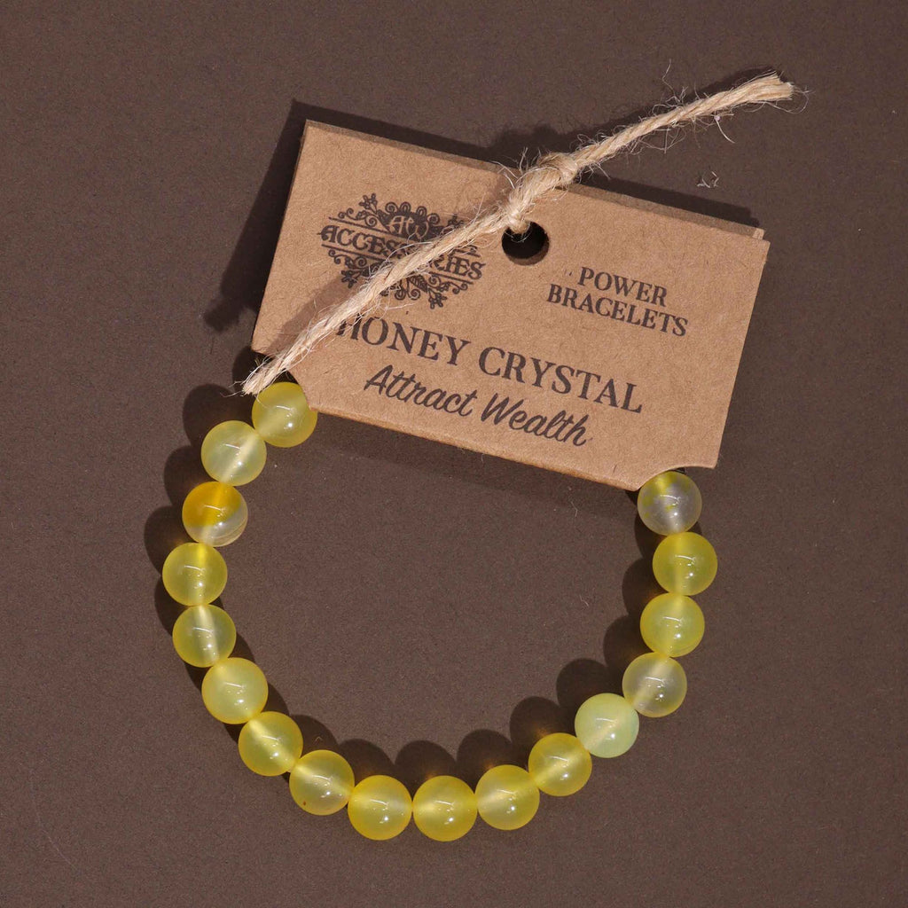 * Bracelet Power – Cristal Miel