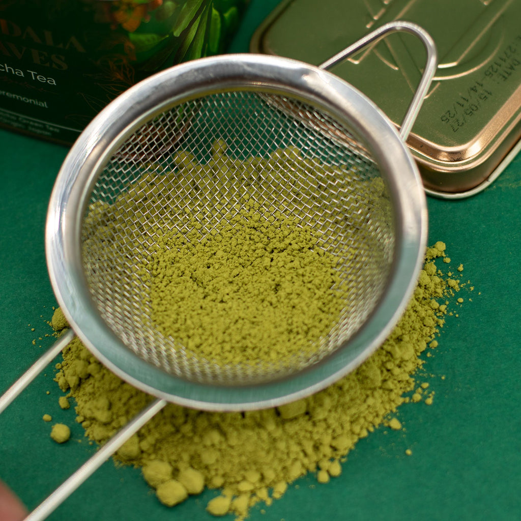 Matcha Bio de Cérémonie 50g – Poudre de Thé Vert Japonais Premium | Boîte Métallique
