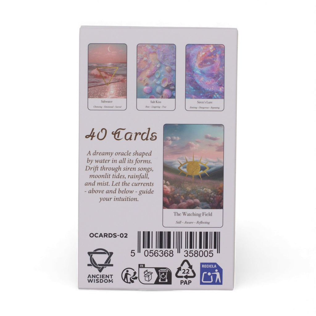 Cartes Oracle Eaux Éthérées – Sirènes & Clair de Lune