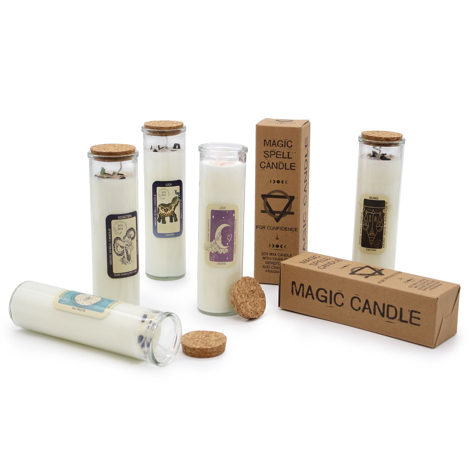 Bougie Magique Bonheur – Magic Spell Candle Happiness