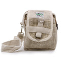 Sac de Voyage Body-Cross en Chanvre & Coton Naturel — Artisanal Népalais
