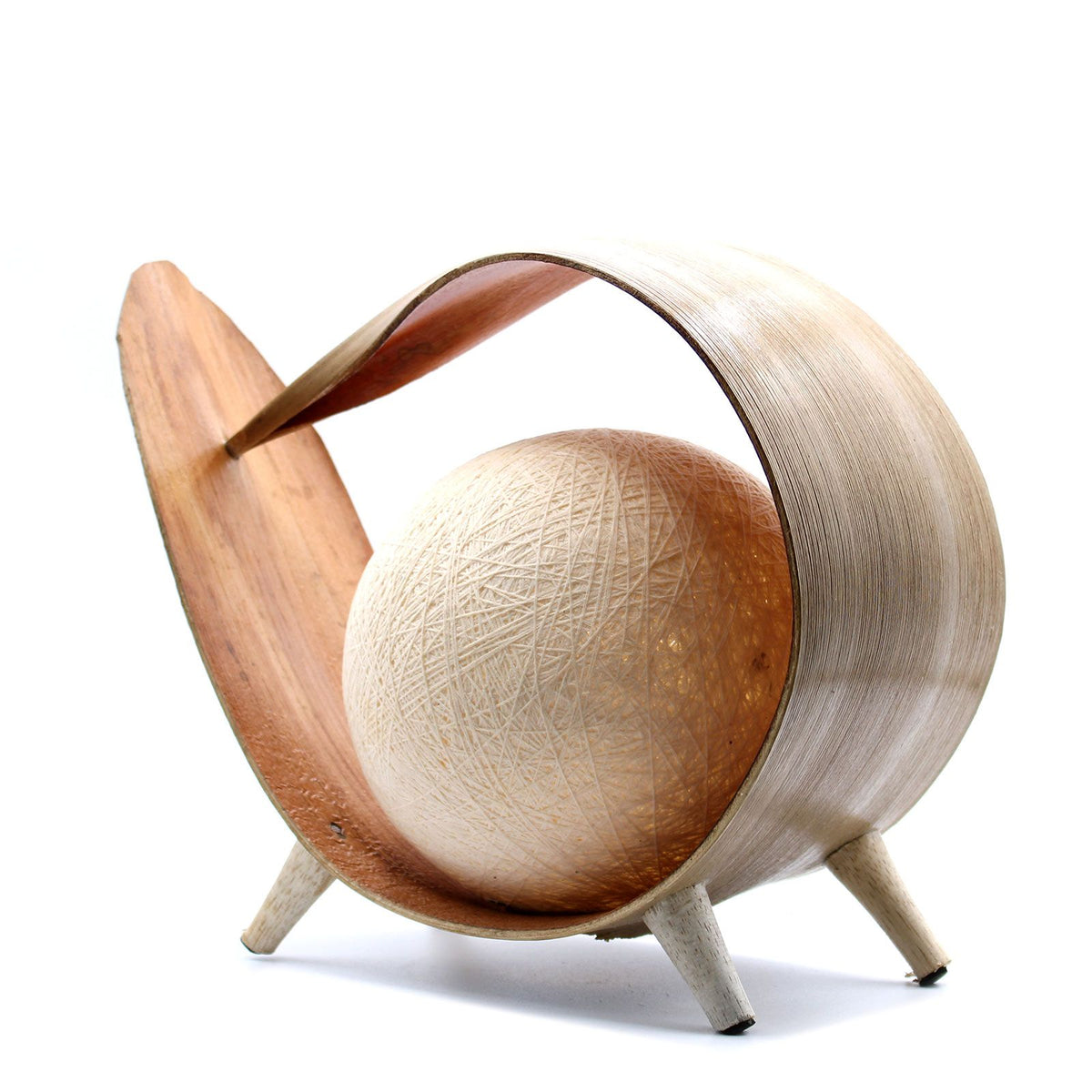 * Lampe naturelle en feuille de cocotier, boucle naturelle