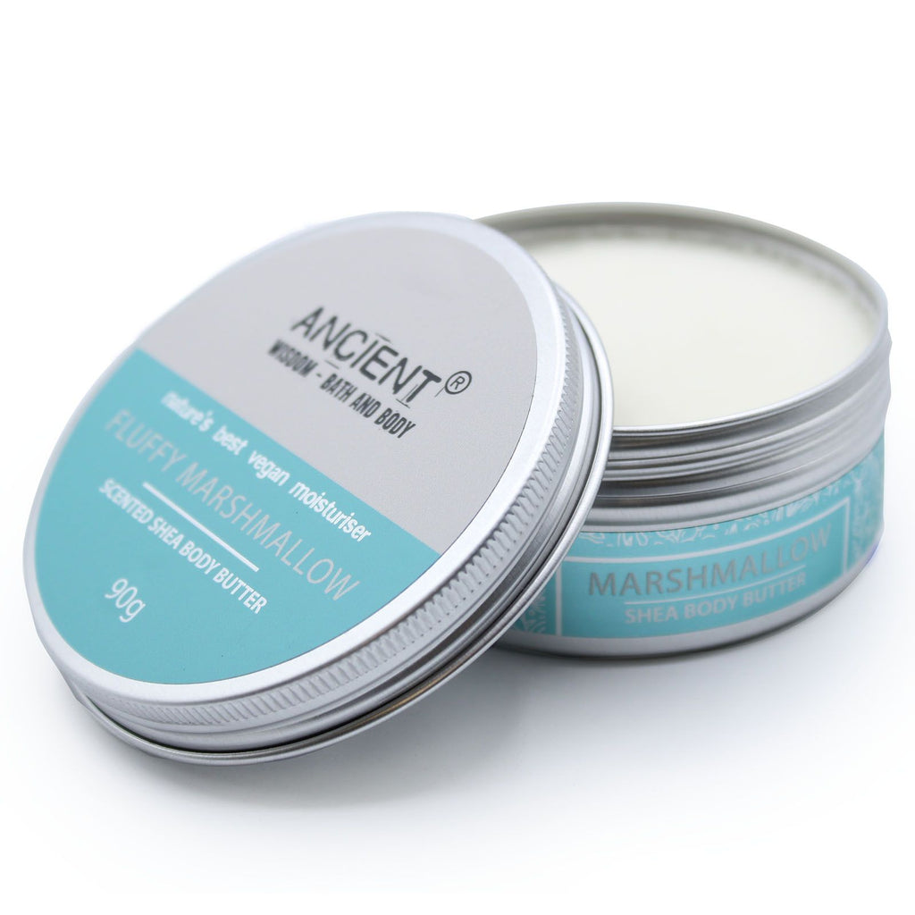 Beurre Corporel Parfumé au Karité 90 g – Guimauve Moelleuse