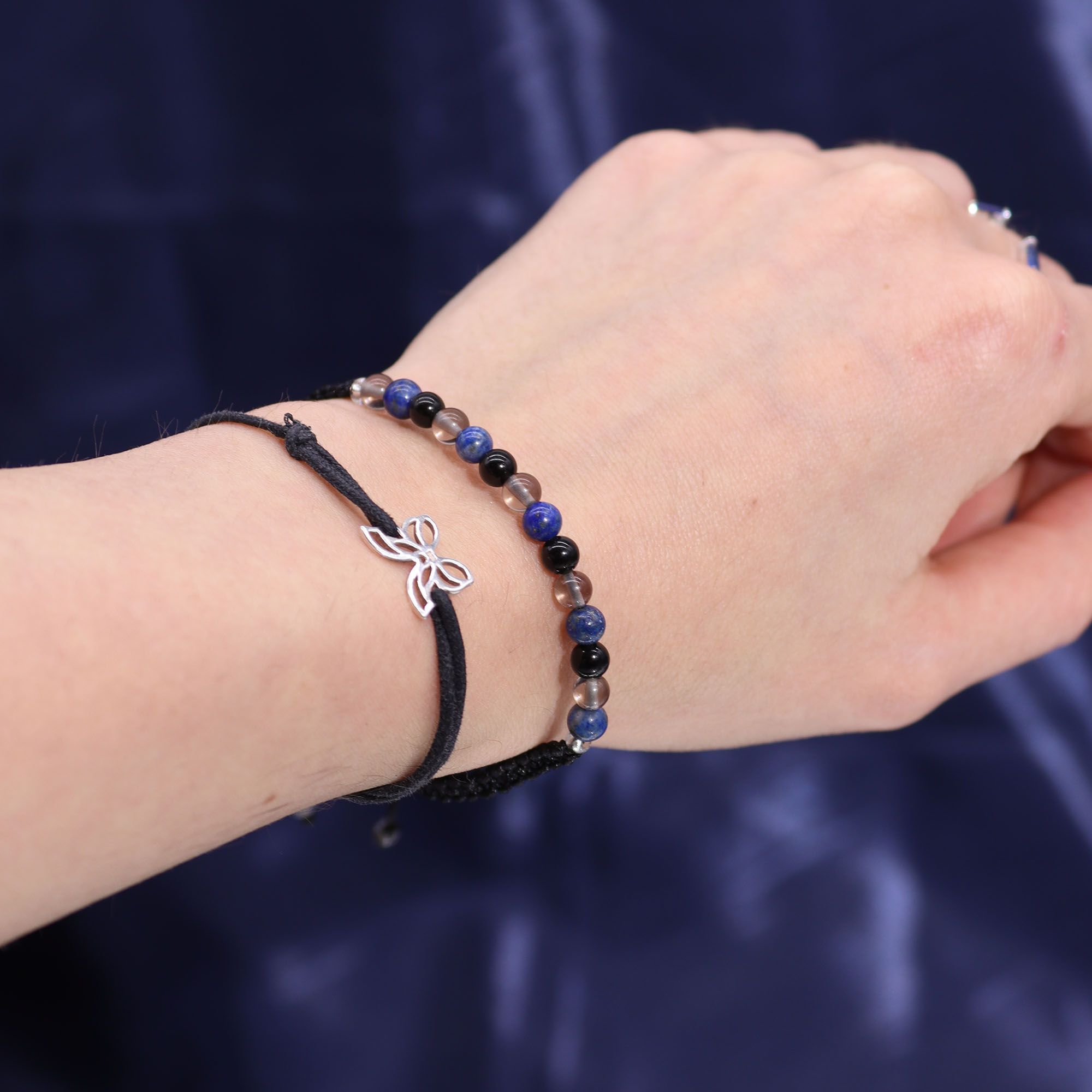 * Bougie Cristal Zodiaque avec Bracelet en Pierres Précieuses – Scorpion