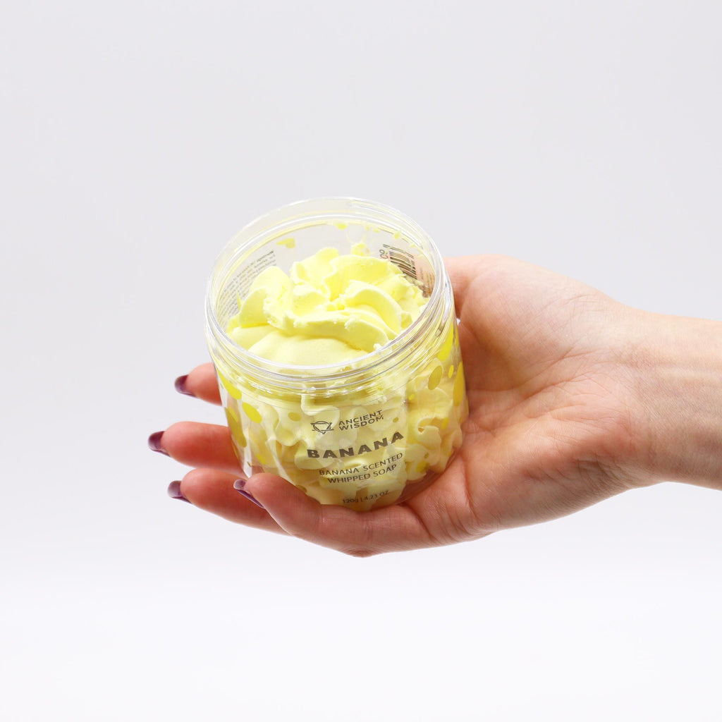 * Savon chantilly à la banane – 120 g