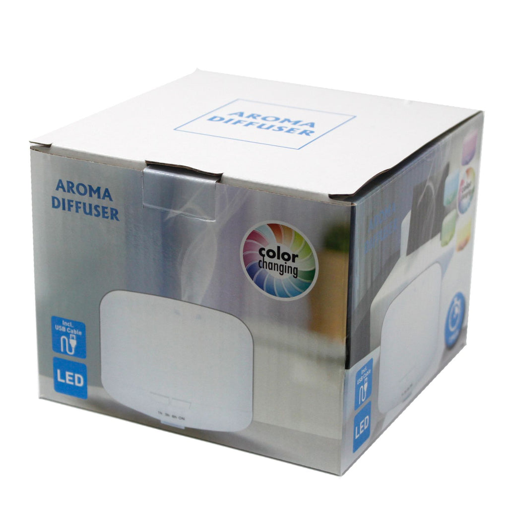 * Diffuseur ultrasonique Aarhus Classic Pod – USB, lumière multicolore et minuterie