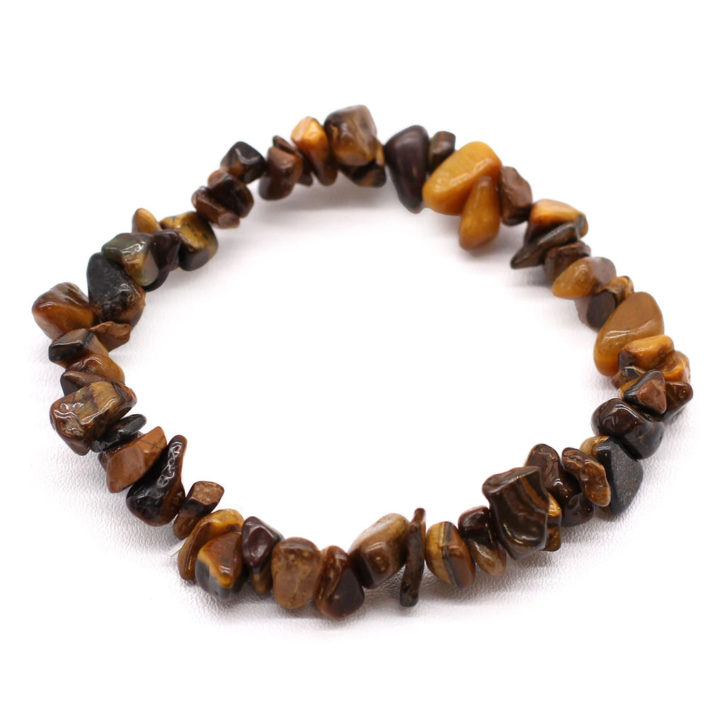 * Bombe de bain avec bracelet en œil de tigre – Orange, mandarine et sel marin