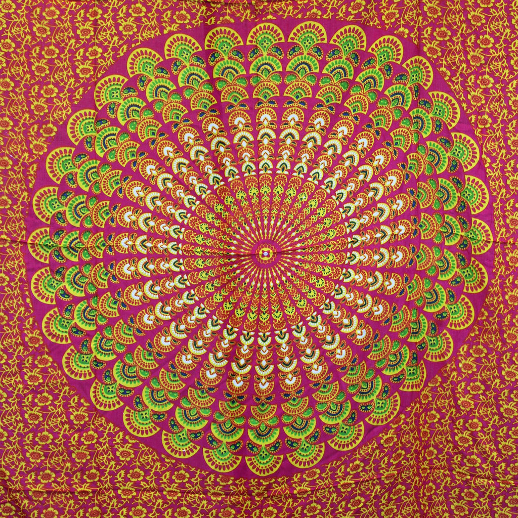Sarong Mandala Bali – Ruby Lime