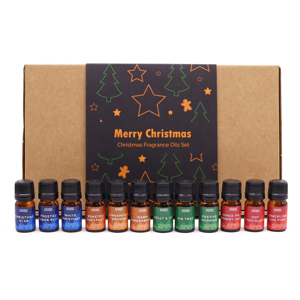 * Coffret d’huiles parfumées Délices de fête – 12 × 5 ml