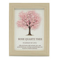 * Tableau décoratif Arbre de Vie en quartz rose