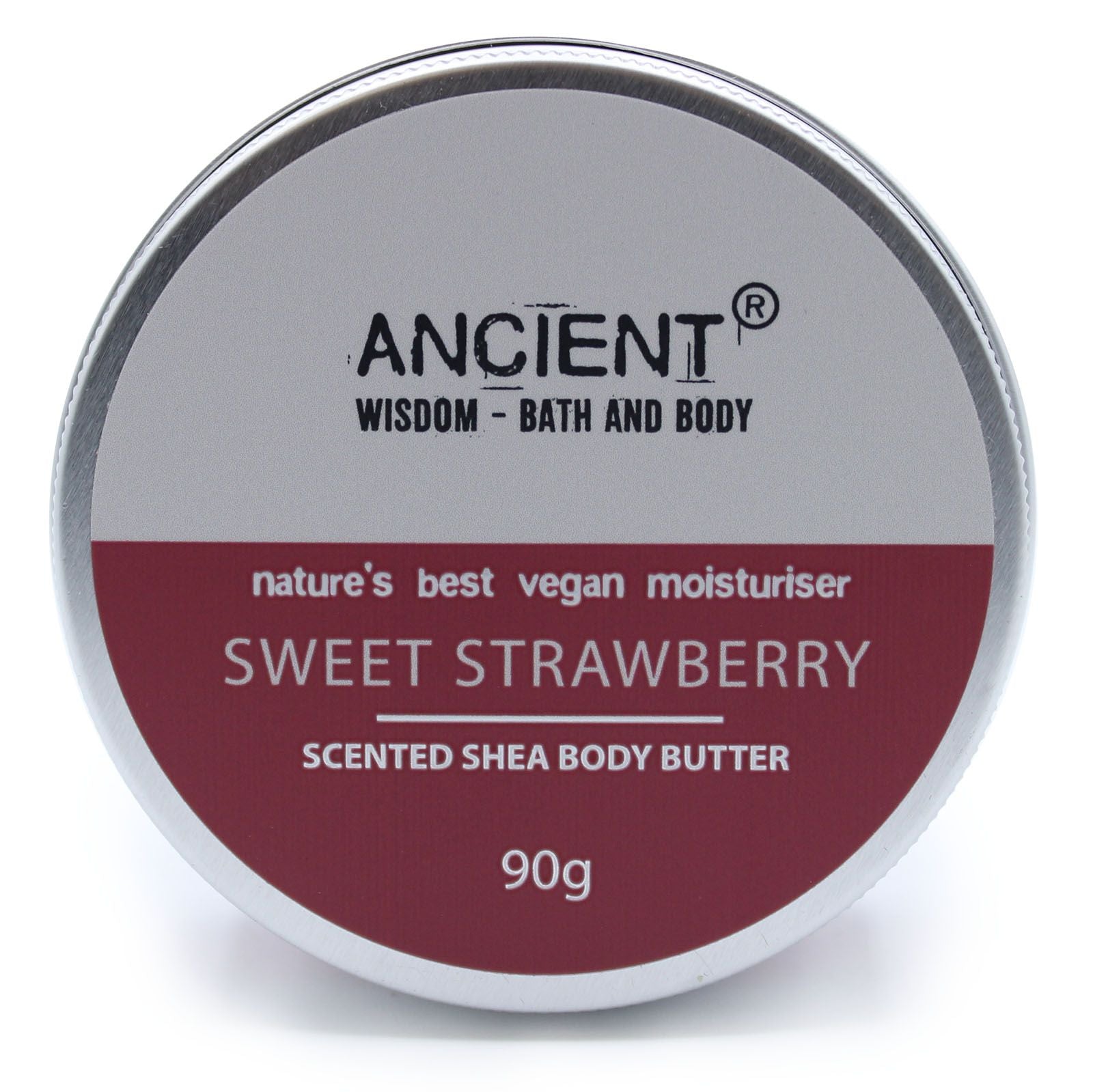 Beurre Corporel Parfumé au Karité 90 g – Fraise Douce