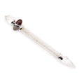 Baguette magique Shiva Lingam en cristal de roche – Sagesse