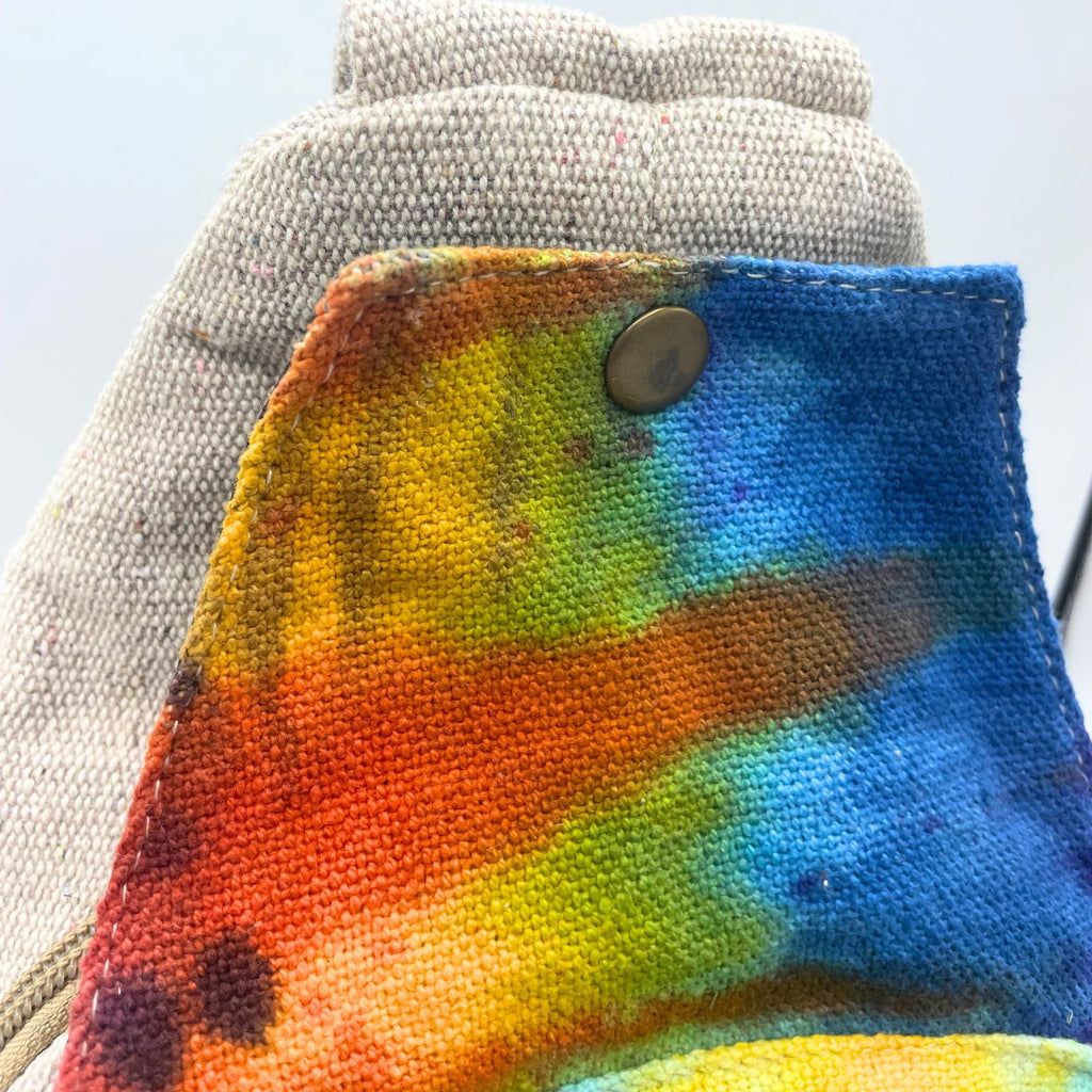 Sac Sling Tie-Dye en Chanvre – Port Épaule | Teinture Artisanale | Fait Main Népal