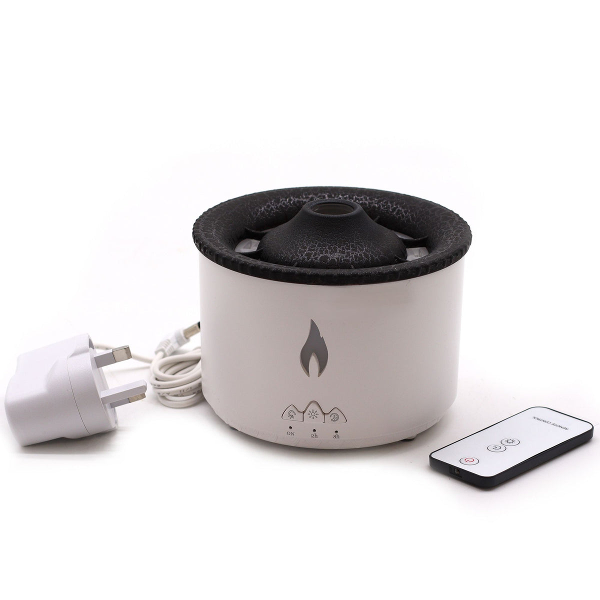 * Diffuseur d’arômes effet volcan 360 ml – Format moyen – Sur secteur – Deux couleurs