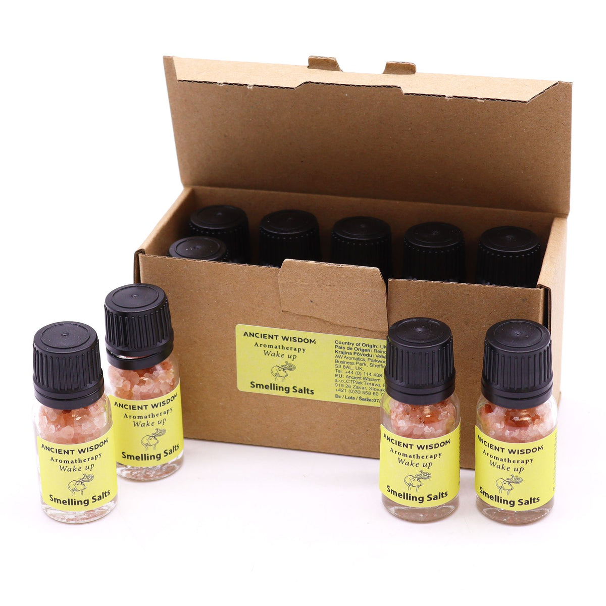 * Sel à respirer d’aromathérapie Wake Up