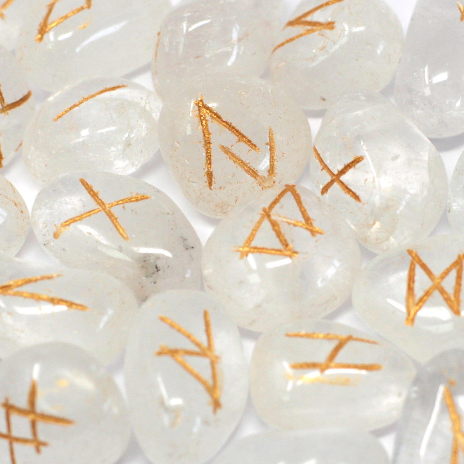 Runes Indiennes en Pochette – Cristal