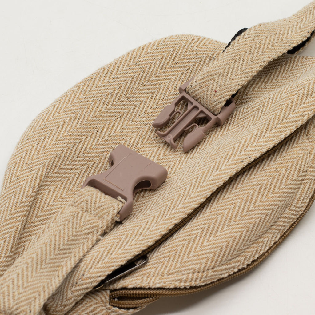 Sac Banane en Coton et Chanvre Naturel – Style Ceinture Artisanal