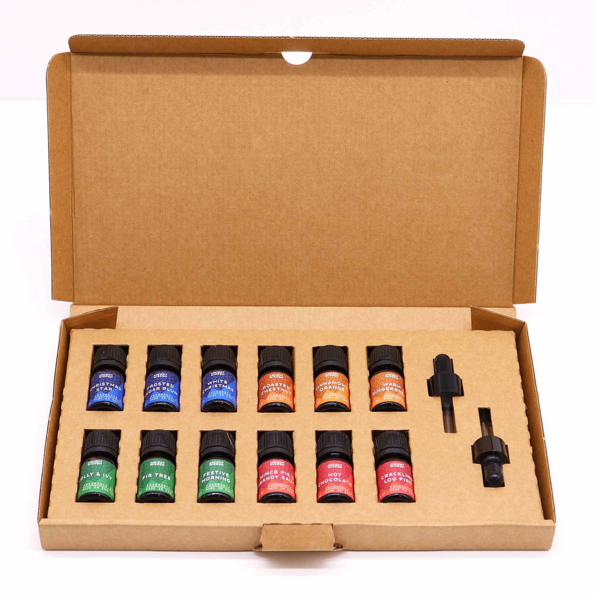 * Coffret d’huiles parfumées Délices de fête – 12 × 5 ml