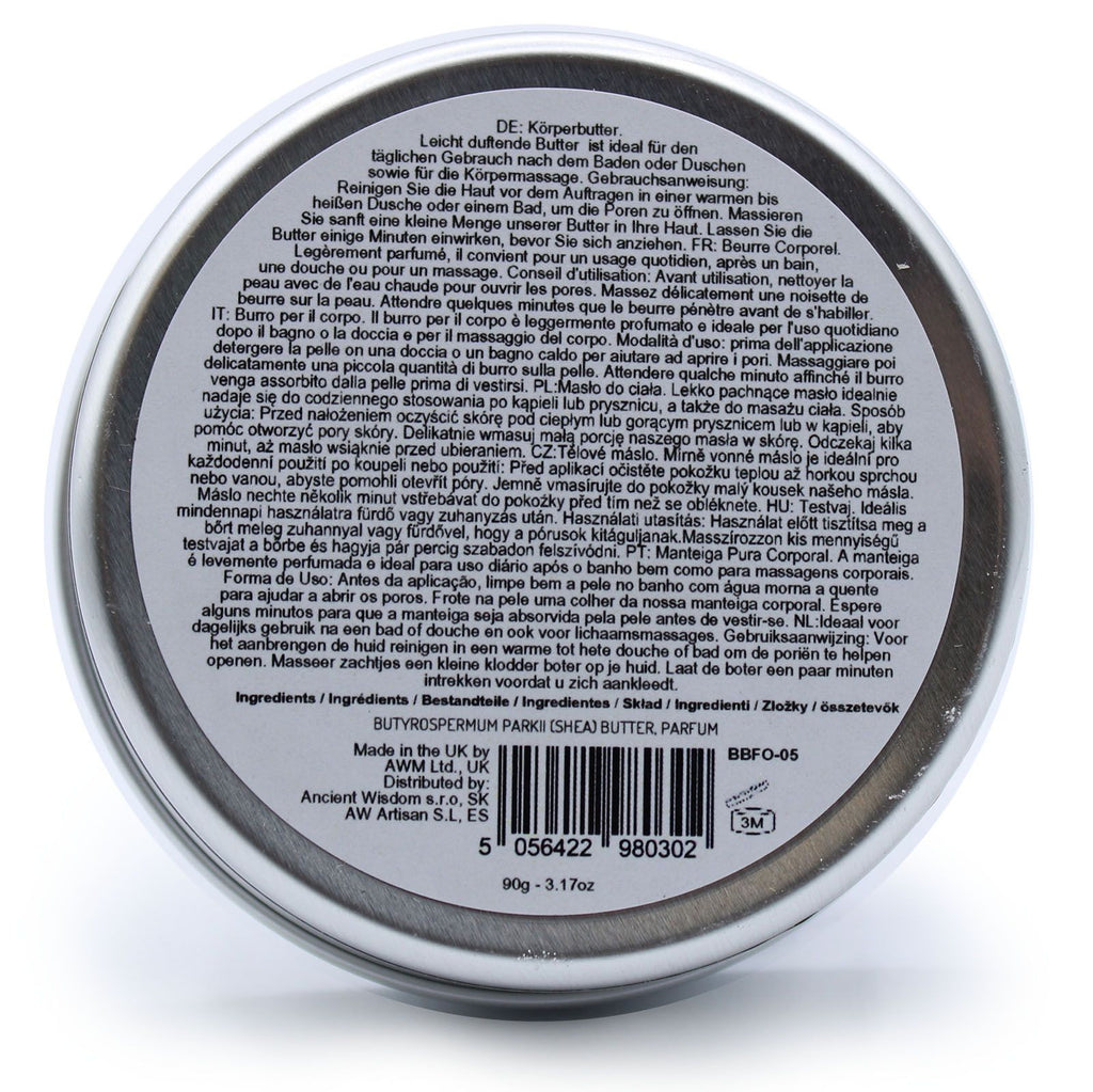 Beurre Corporel Parfumé au Karité 90 g – Fraise Douce