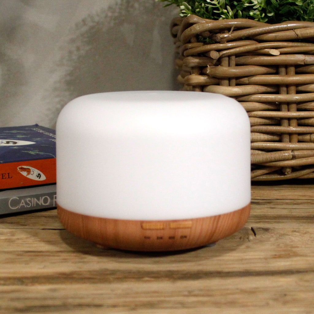 * Diffuseur ultrasonique Aarhus Classic Pod – USB, lumière multicolore et minuterie