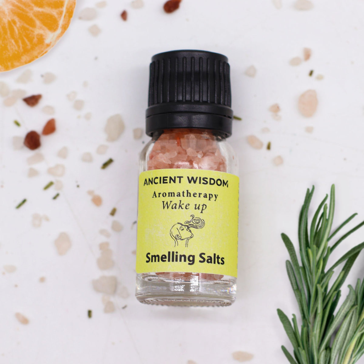 * Sel à respirer d’aromathérapie Wake Up
