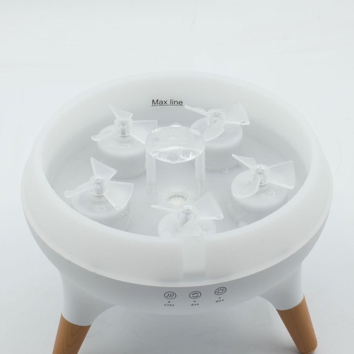 * Diffuseur aromatique à effet méduse avec éclairage LED multicolore
