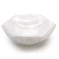 Coupelle hexagonale en sélénite – 15 cm