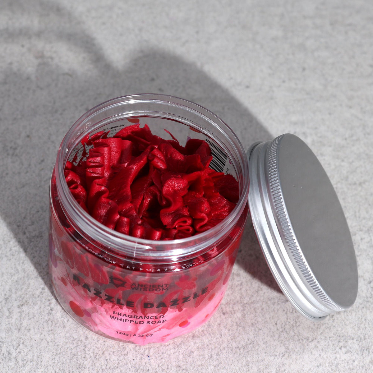 * Savon chantilly Razzle Dazzle parfum granité à la framboise – 120 g