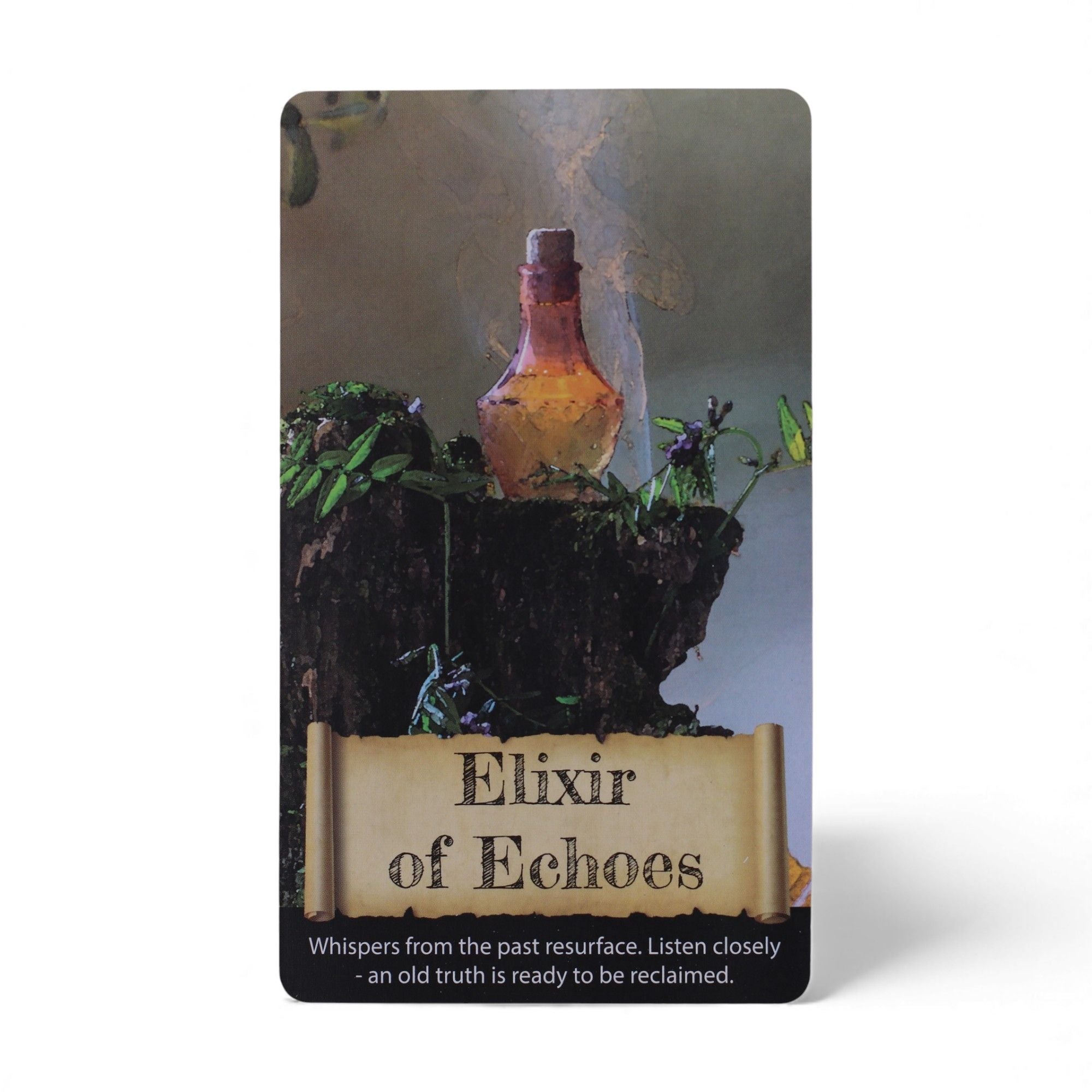 Cartes Oracle Cristaux & Élixirs – Jeu d'Énergie de Guérison 40 Cartes