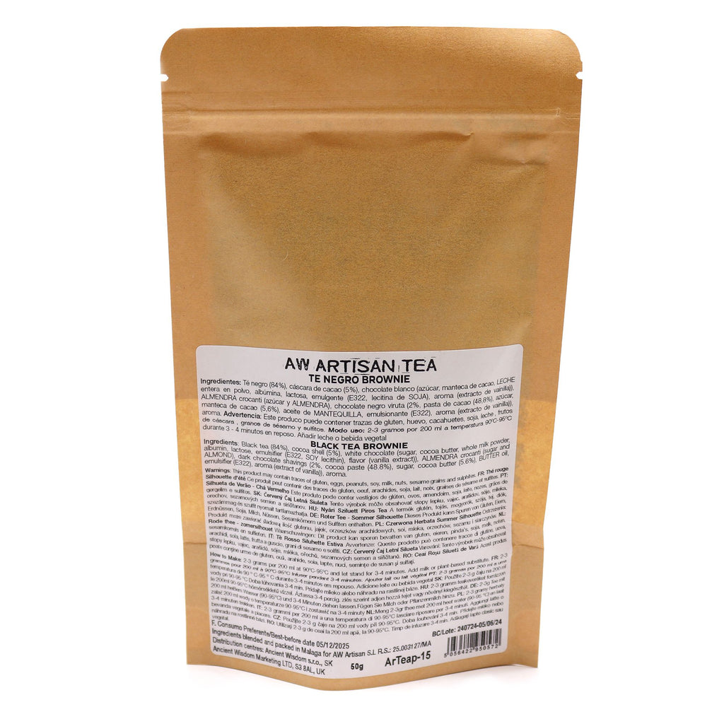 Dark Brown Magic 50g – Thé Noir Aromé Brownie | Mélange Artisanal Gourmand