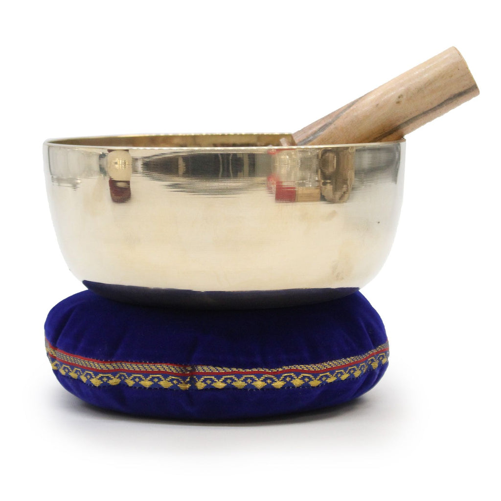 * Grand bol chantant en laiton – 17 cm