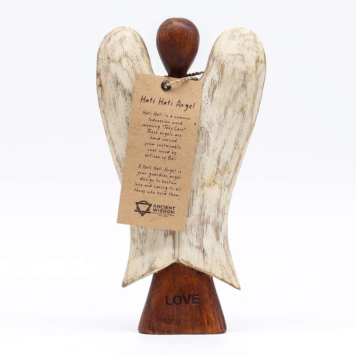 Nouvel ange Hati-Hati – Amour – 20 cm