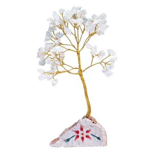 * Arbre en cristal de roche – 80 pierres