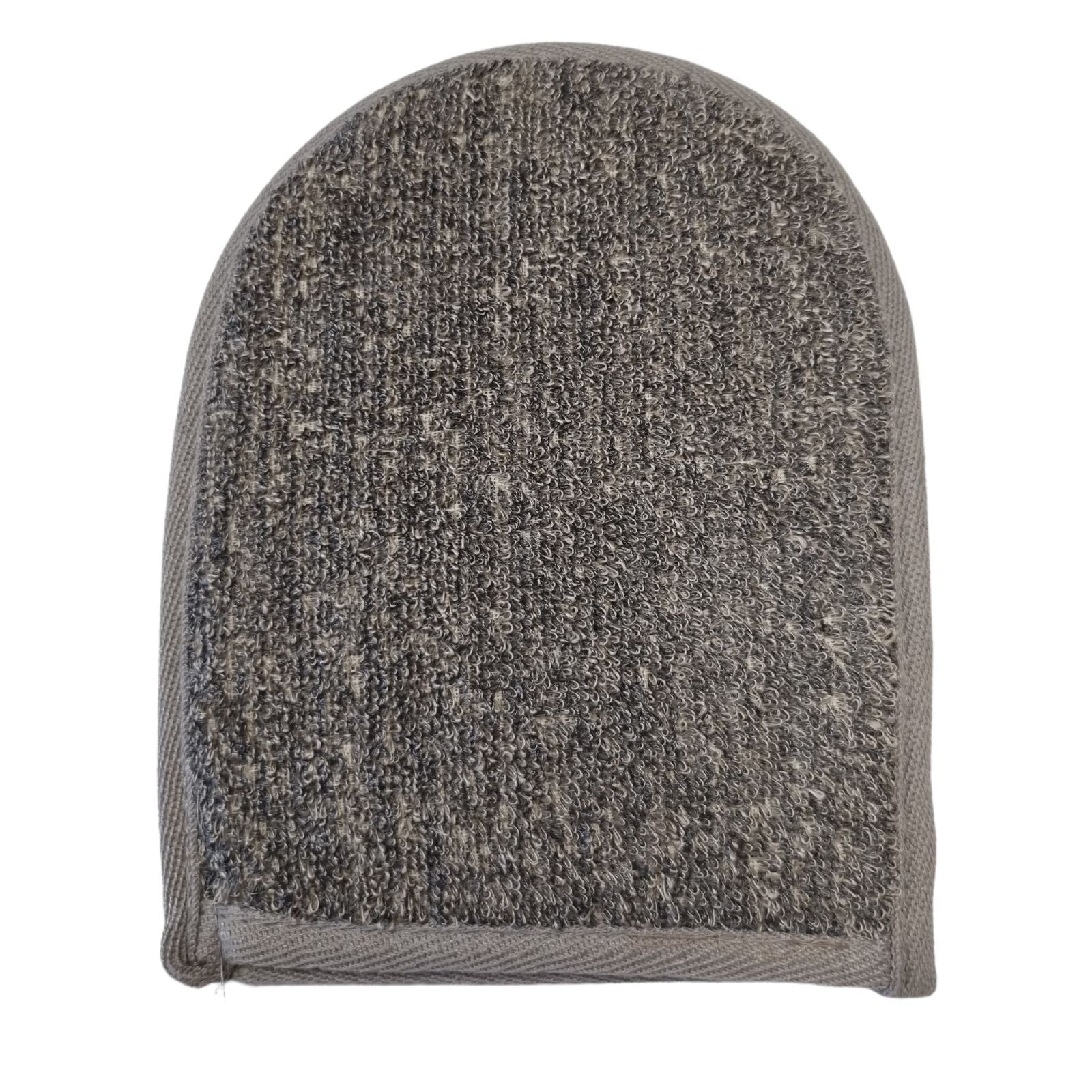 Moufle de Bain Bambou & Lin – Charbon