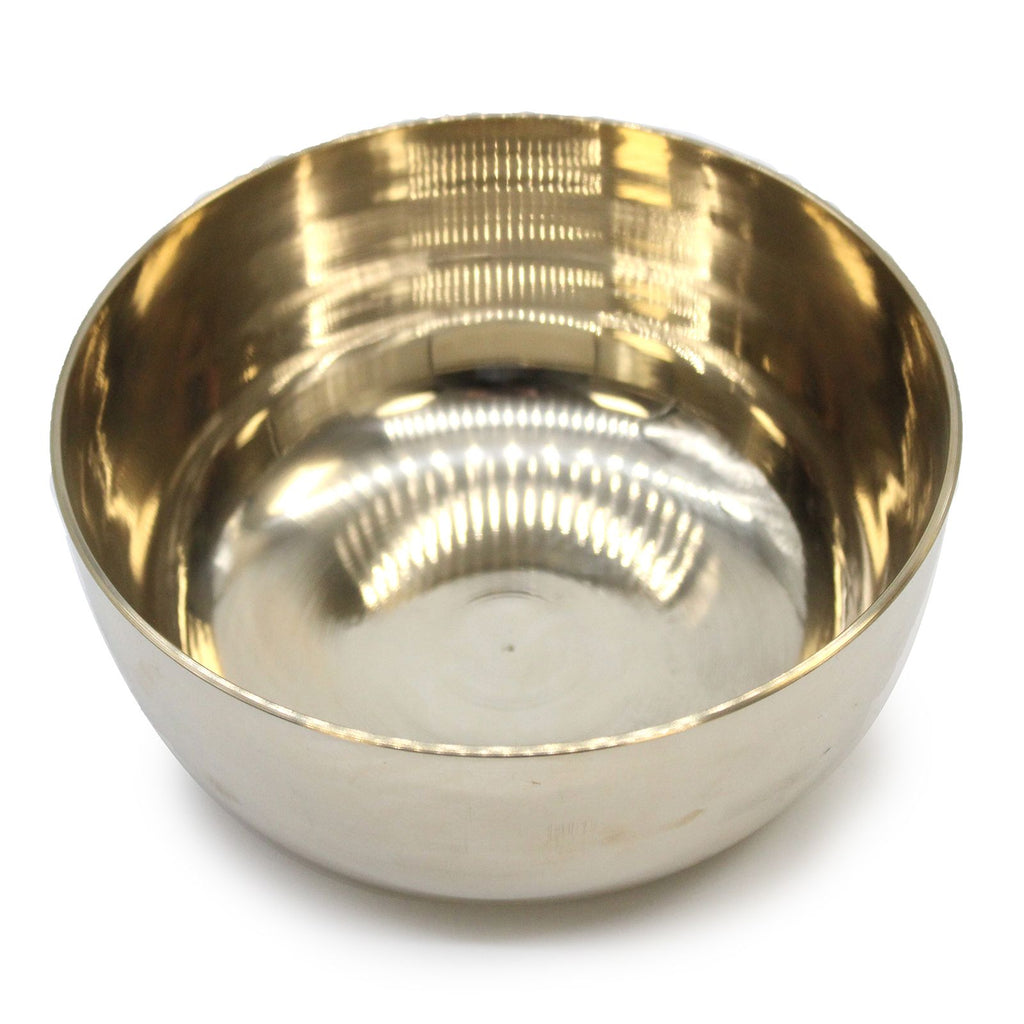 * Grand bol chantant en laiton – 17 cm