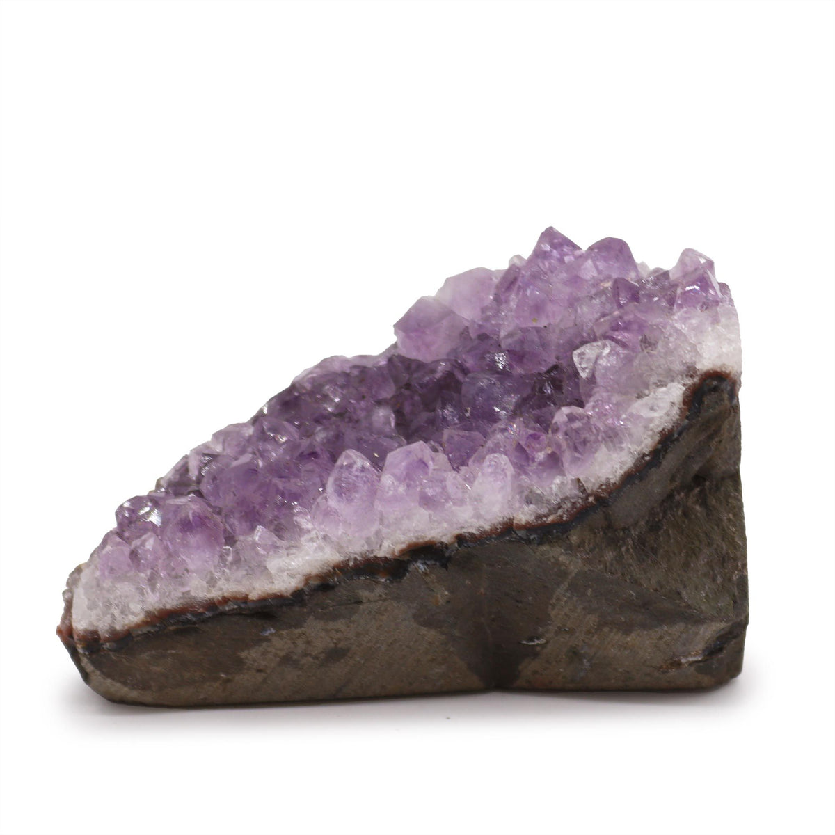 Amas d’améthyste naturelle à poser, format moyen, 350–450 g