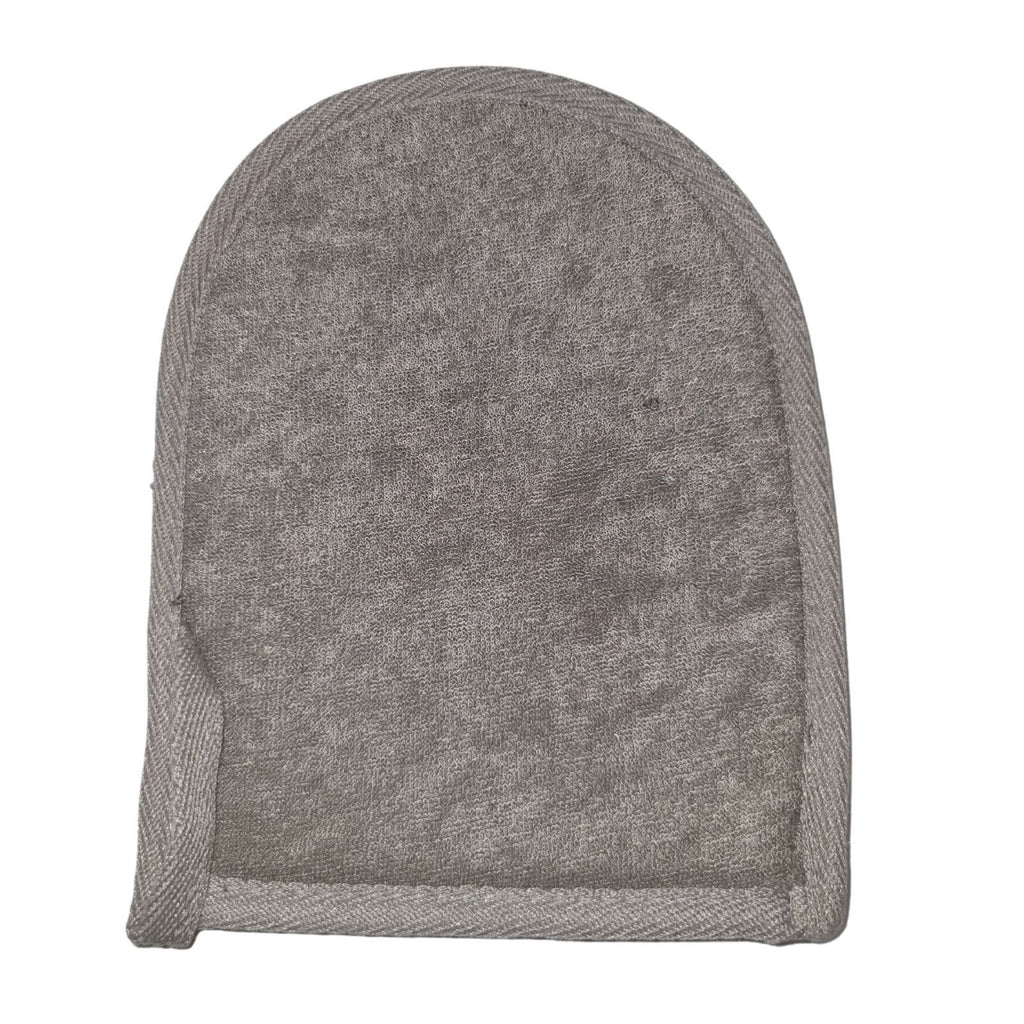 Moufle de Bain Bambou & Lin – Charbon