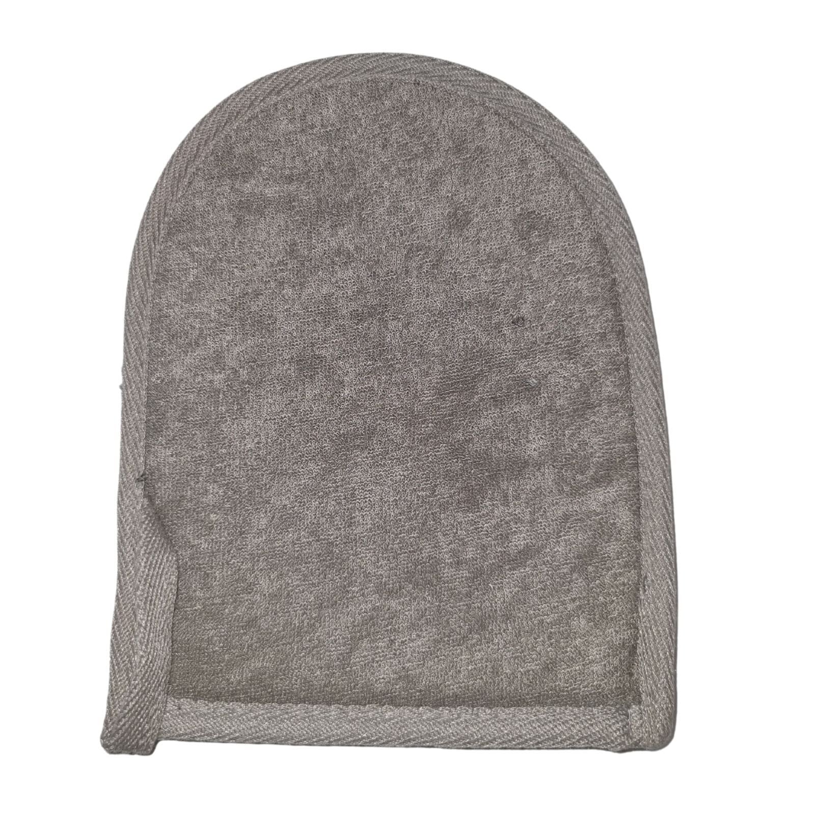 Moufle de Bain Bambou & Lin – Charbon