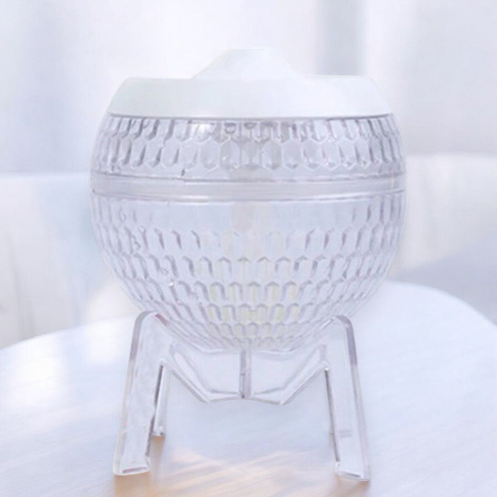 * Humidificateur transparent Mondo Planet – USB et éclairage multicolore vers le bas