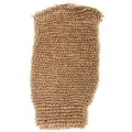 Moufle Exfoliante Jute Ajustée – Marron
