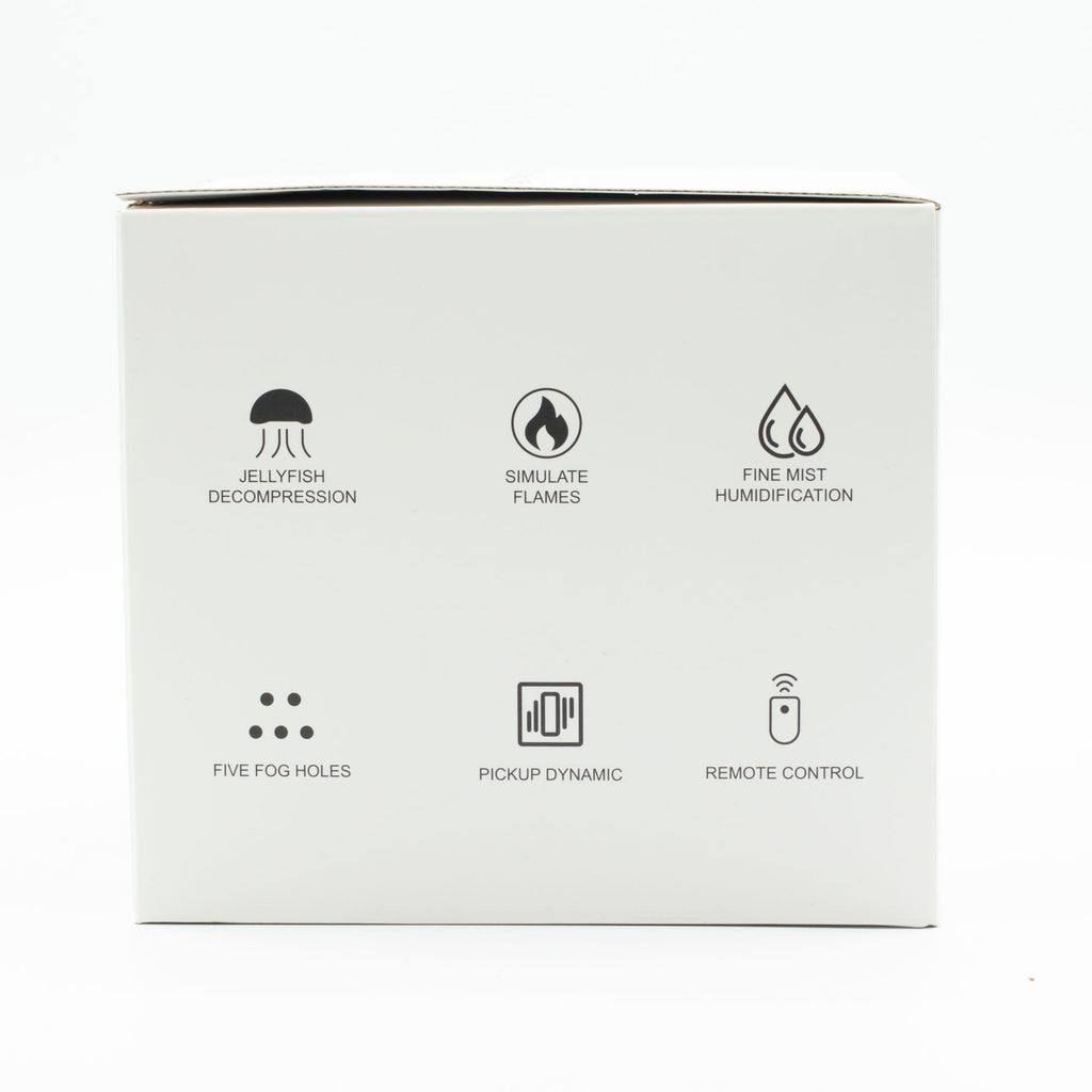 * Diffuseur aromatique à effet méduse avec éclairage LED multicolore