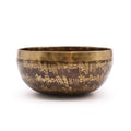 * Bol chantant tibétain gravé Mantra, 16 cm