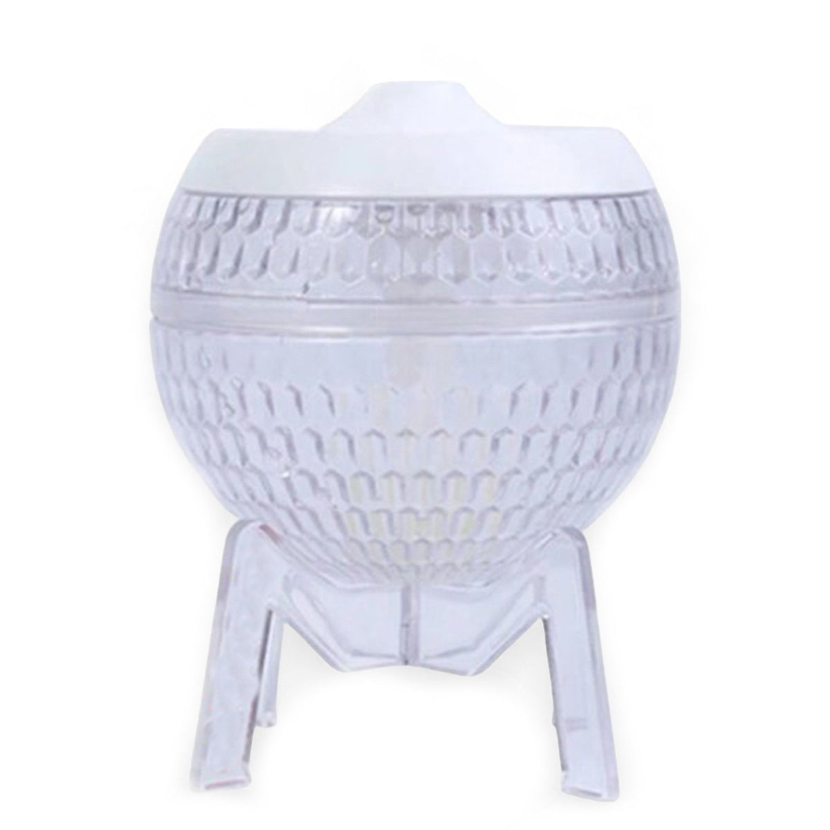 * Humidificateur transparent Mondo Planet – USB et éclairage multicolore vers le bas