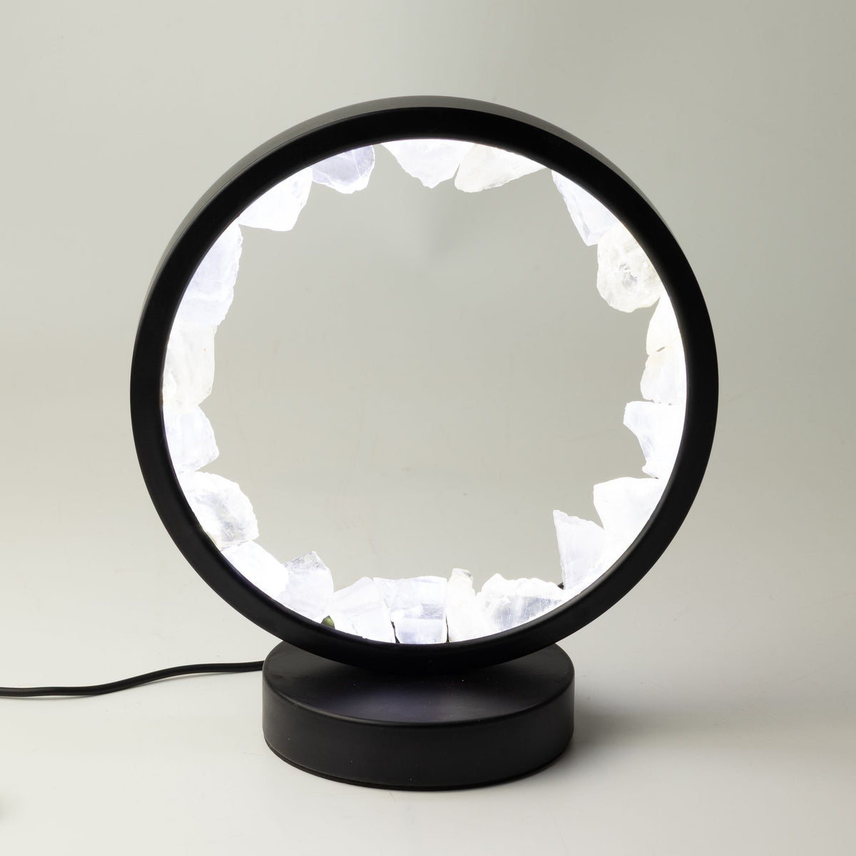 * Lampe halo en quartz clair – Mental Zen