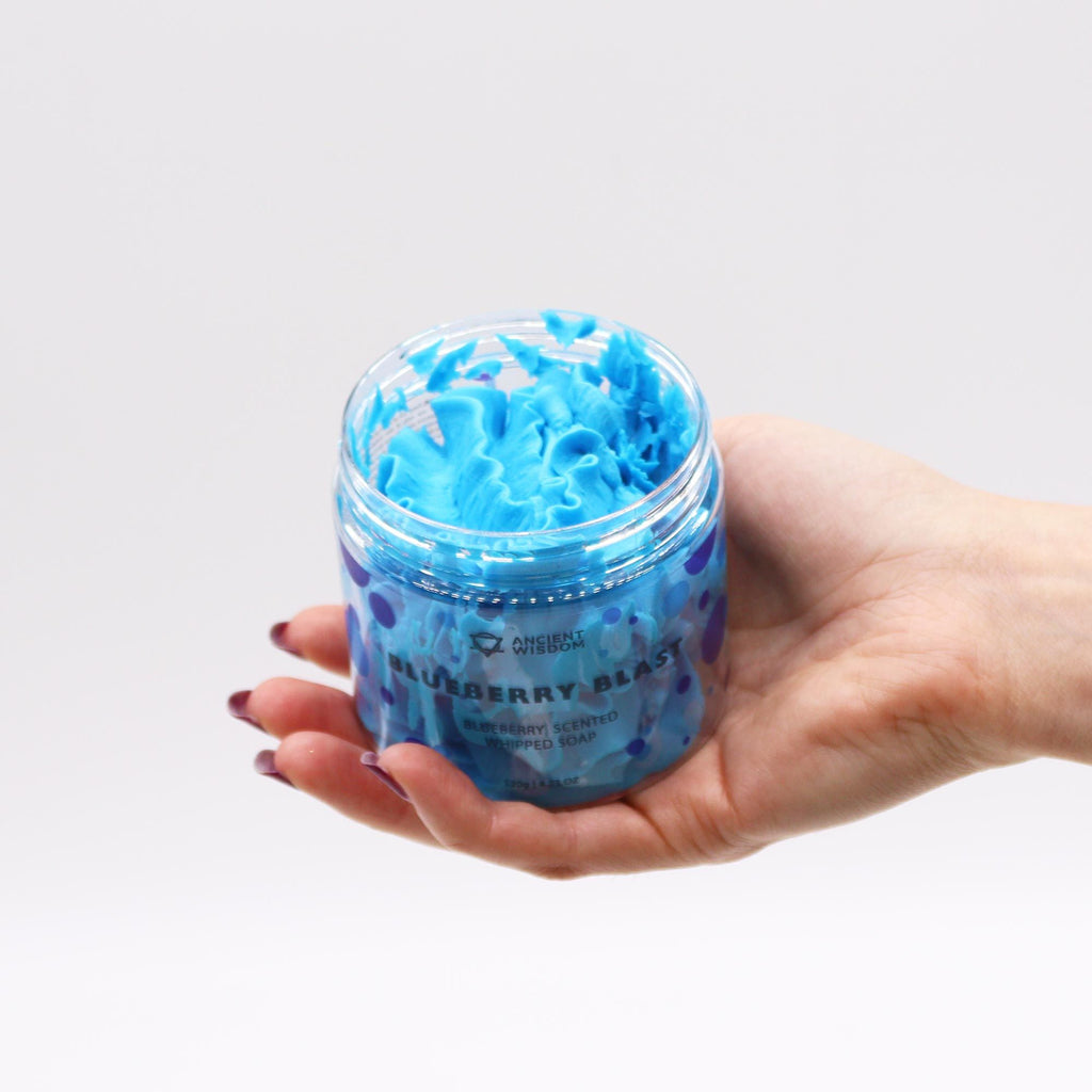 * Savon chantilly à la myrtille – 120 g