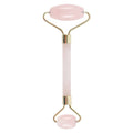 Rouleau de massage visage en quartz rose